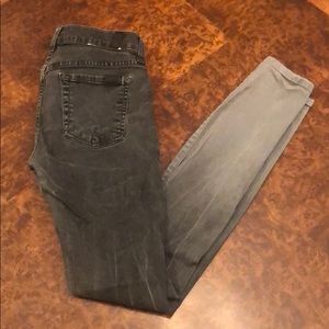 7 For All Mankind Gray Jeans Size 25